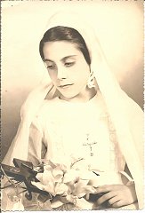COMMUNION PAROISSE ST ESPRIT 1954 Mulero Jeanne